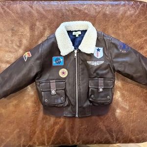 Toddler bomber jacket